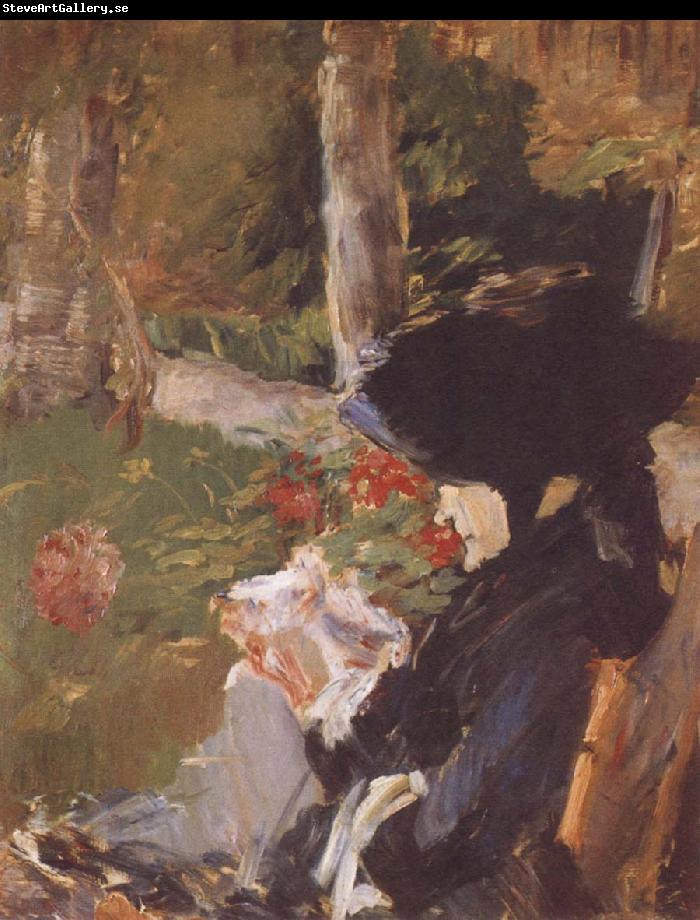 Edouard Manet Manet-s Mother in the Garden at Bellevue
